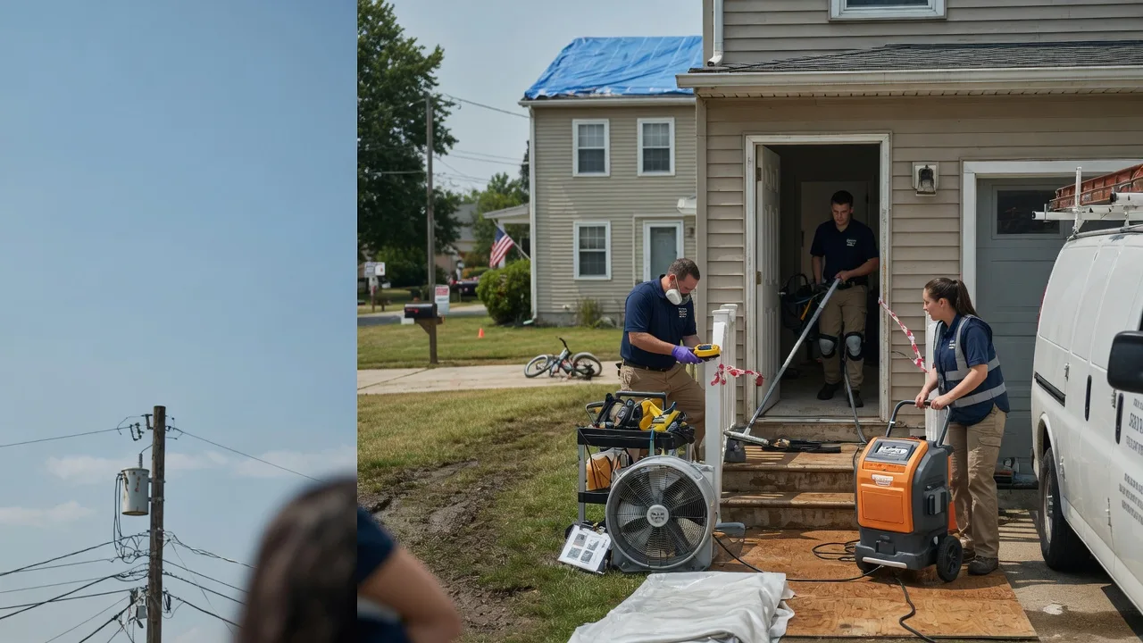 Water Damage Repair in Jamesville, VA near me